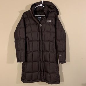 North Face Brown Metropolis 600 Down Parka